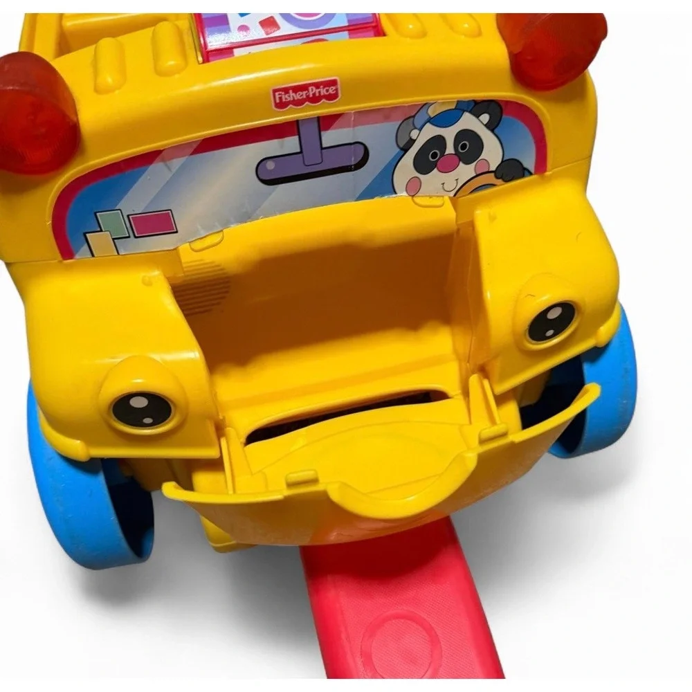 Fisher Price Peek-a-Blocks Sort & Roll School Bus H6430 2005 + 8 Blocks